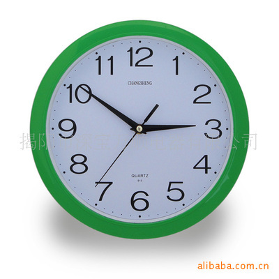 29CM黑色挂钟 可定制商标与颜色的高品质选择